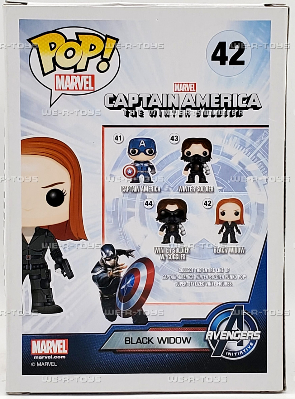 Funko POP Marvel Captain America The Winter Soldier Black Widow 42