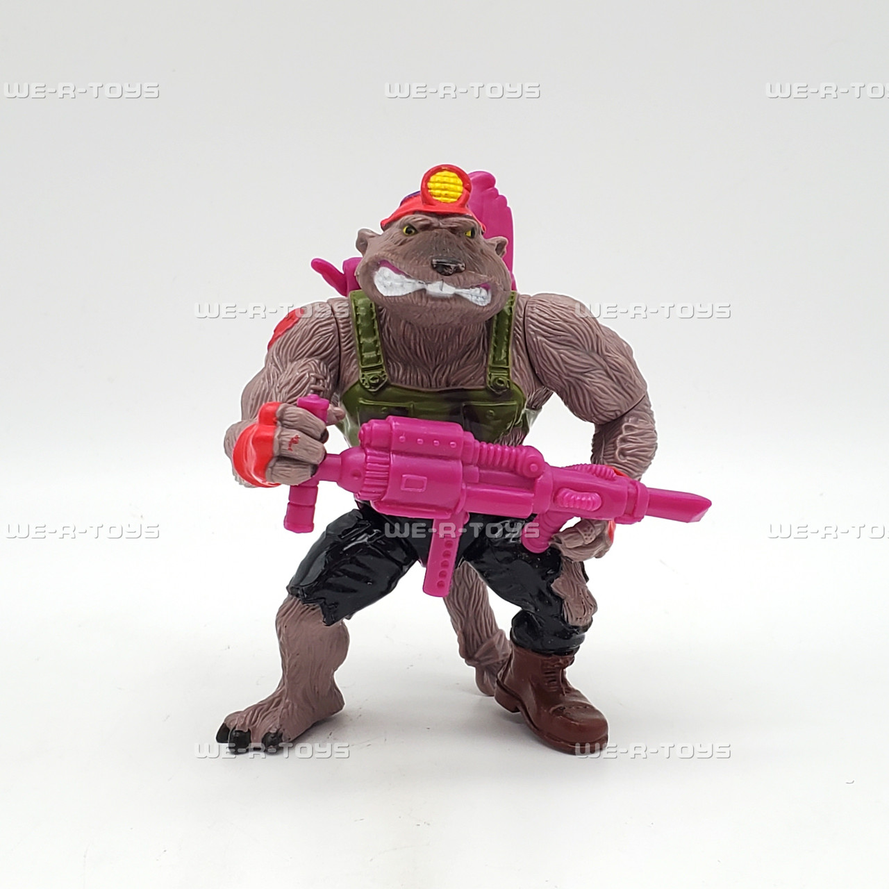 TMNT 1991 Dirtbag Action Figure 100% Complete With File Card