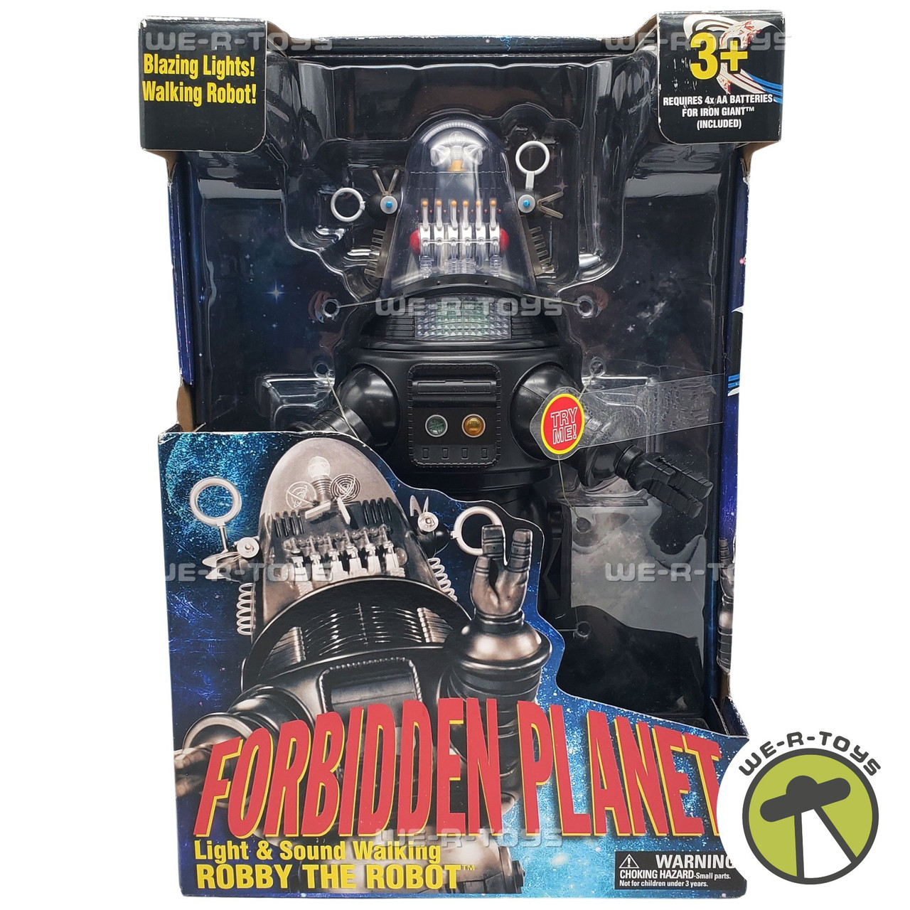 Forbidden Planet Light & Sound Walking Robby the Robot Goldlok