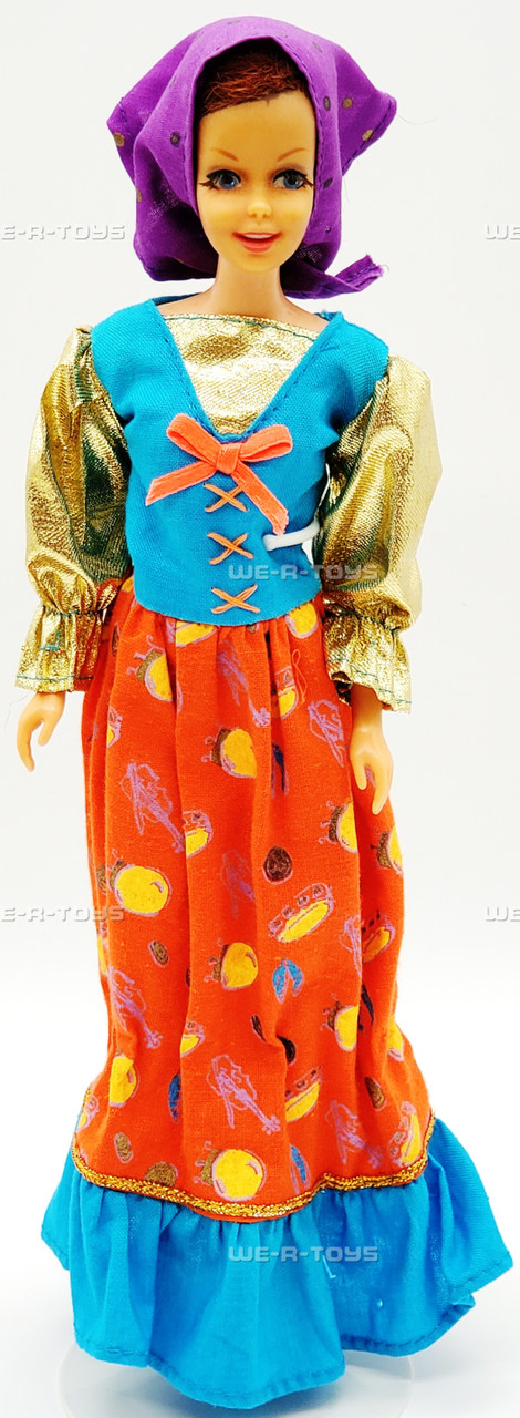 ヴィンテージBarbie Vintage Barbie 1967 Casey Doll TNT Twist 'N Turn Redhead Mattel