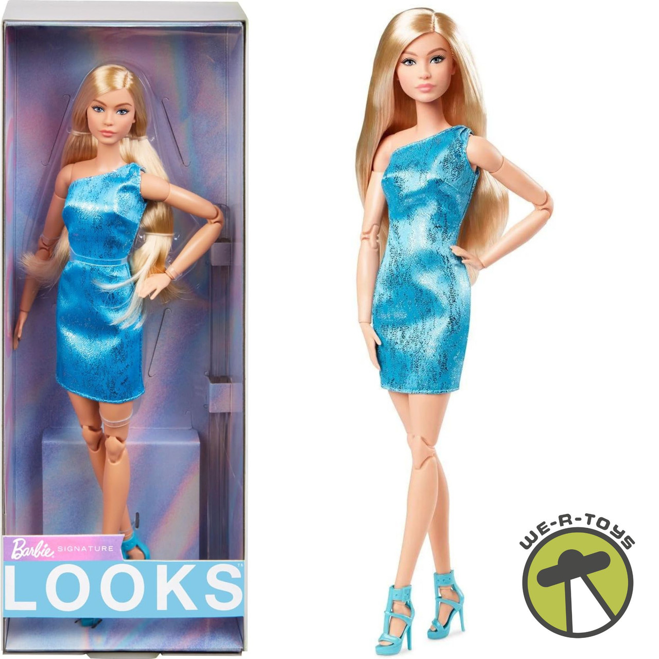 Looks Barbie 2023 バービー人形 Barbie Looks No. 23 Collectible Doll with Ash Blonde Hair