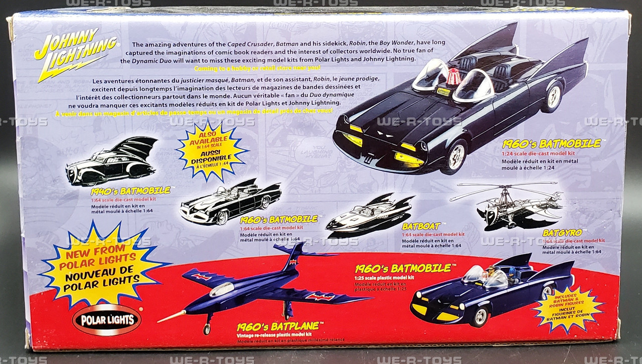 DC 1950s Comic Book Batmobile 1:24 Scale Model Kit 2002