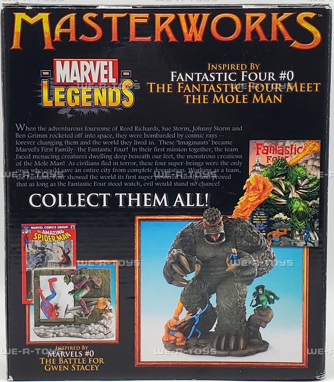 Marvel Legends Masterworks Fantastic Four Vs Mole Man Toy