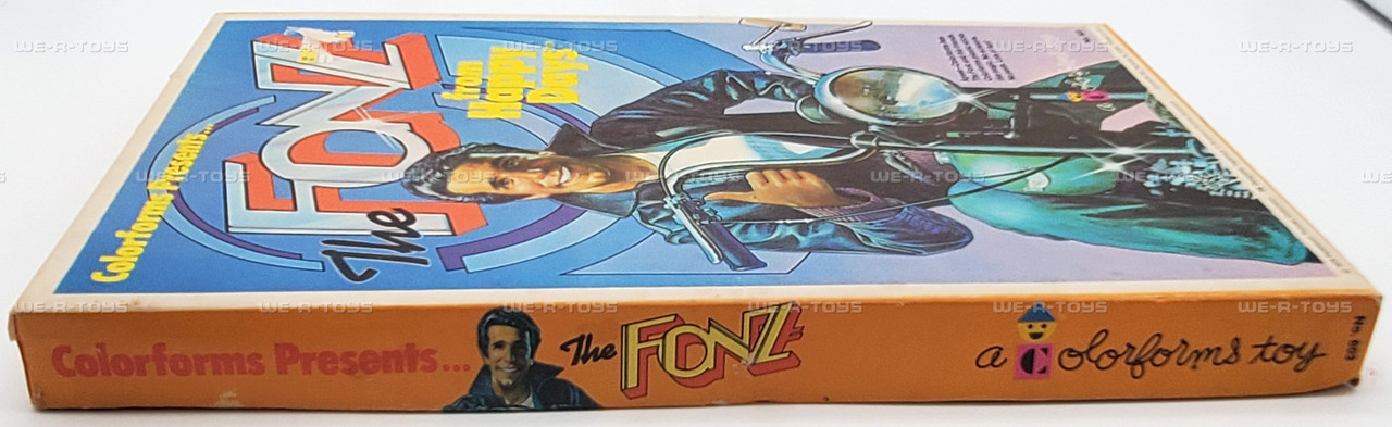 Colorforms Presents the Fonz from Happy Days 1976 Toy #603 Used
