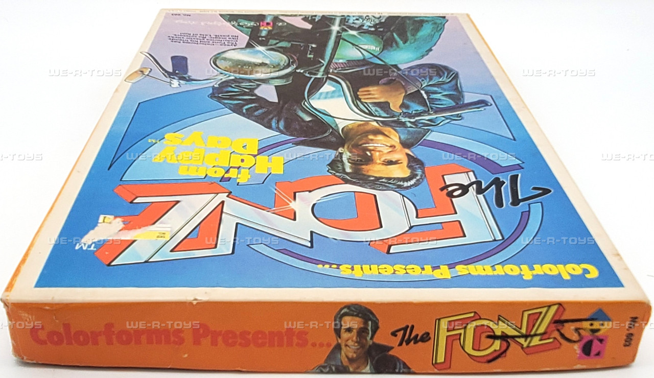 Colorforms Presents the Fonz from Happy Days 1976 Toy #603 Used