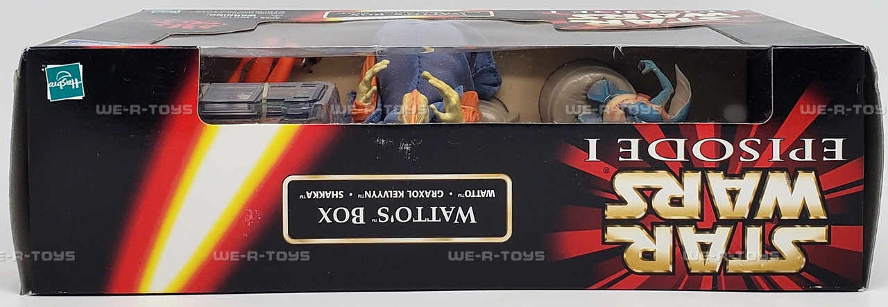 Star Wars Episode 1 Watto's Box Graxol, Shakka, Watto Figures