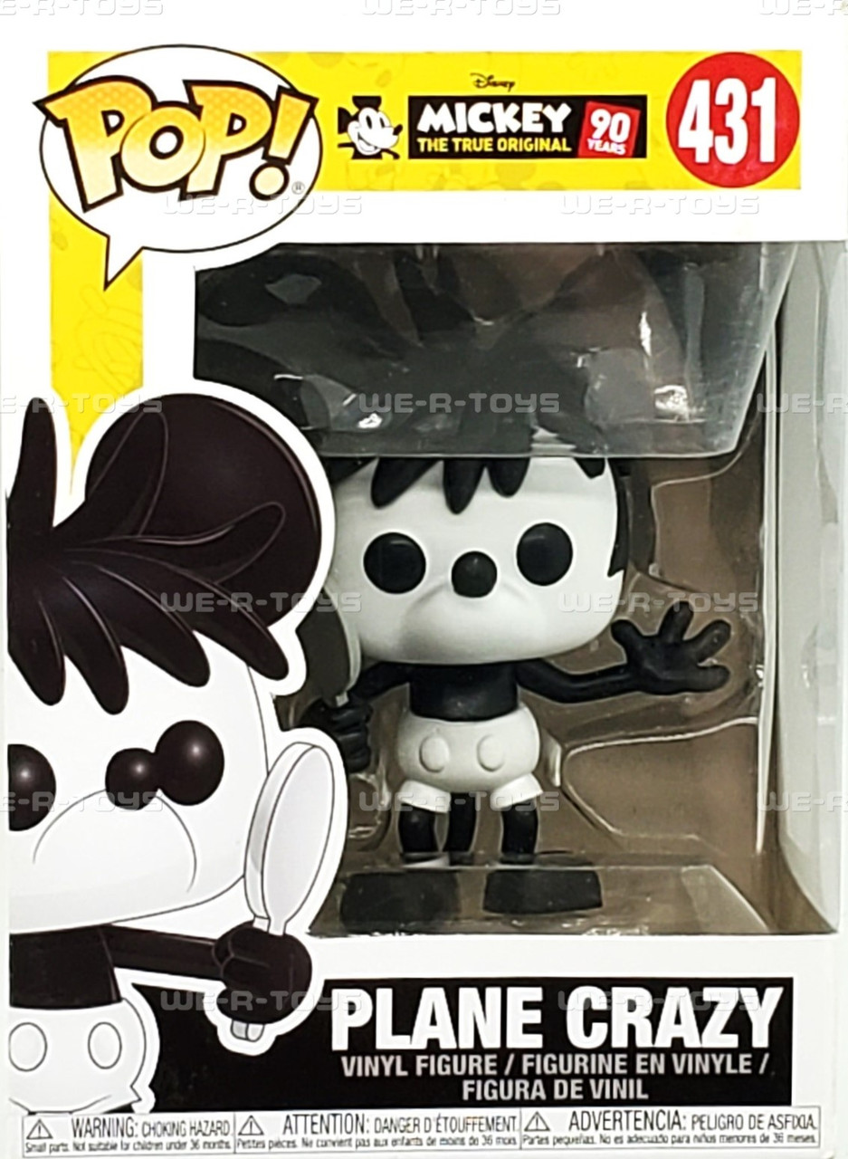 Funko Pop Disney 431 Mickey's 90th Plane Crazy Mickey Vinyl Figure