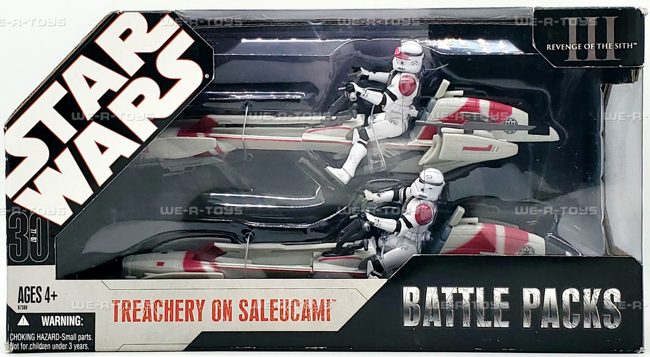Star Wars Battle Packs Treachery On Saleucami Action Figures 2007
