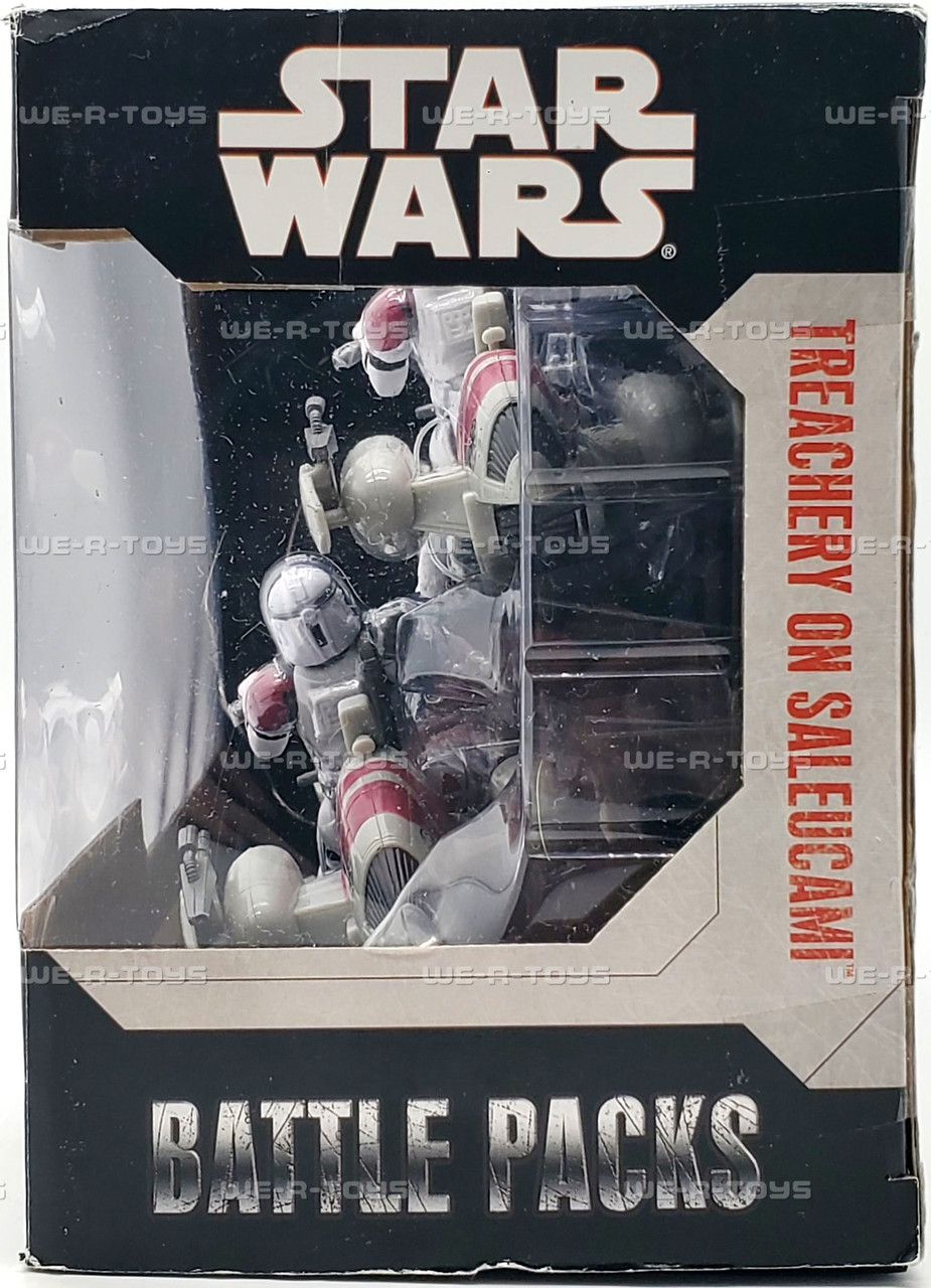 Star Wars Battle Packs Treachery On Saleucami Action Figures 2007