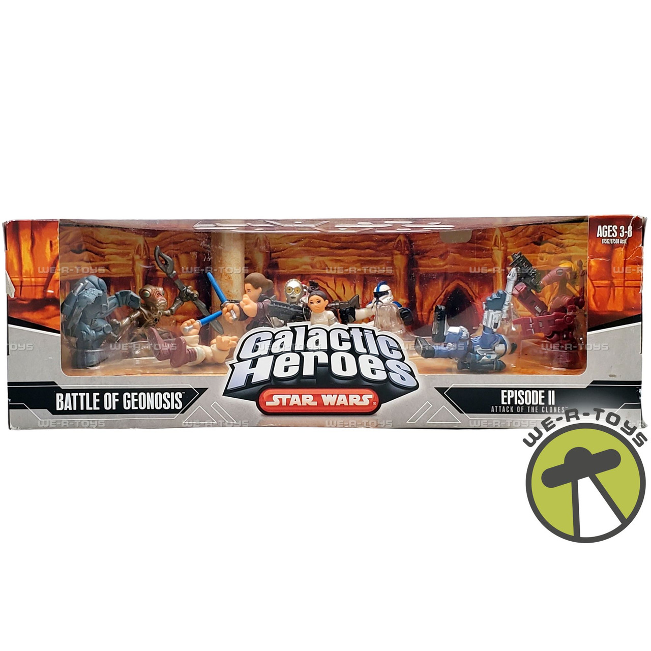 Star Wars Galactic Heroes Battle Of Geonosis Vinyl Figures 2006