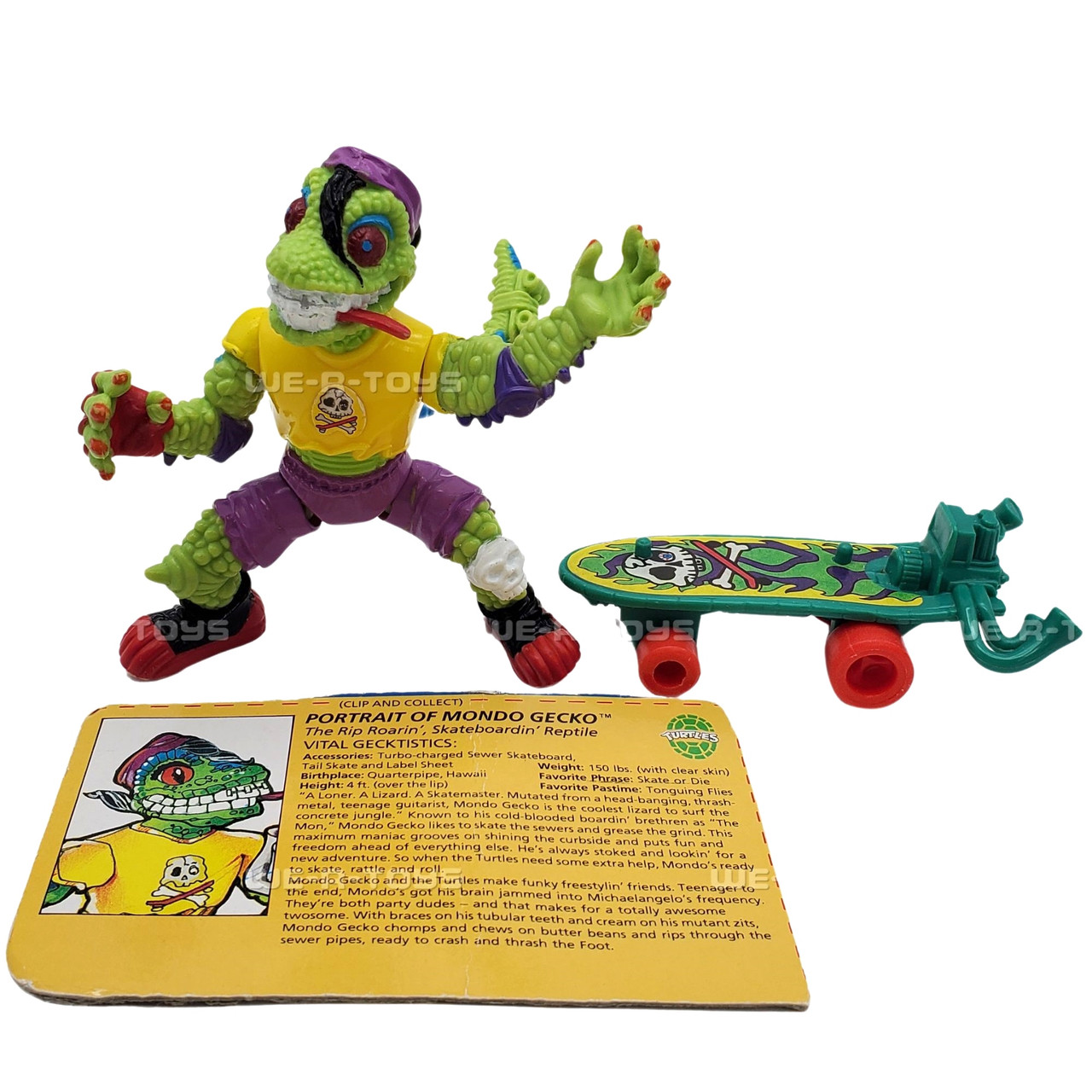 Teenage Mutant Ninja Turtles Mondo Gecko Figure With File