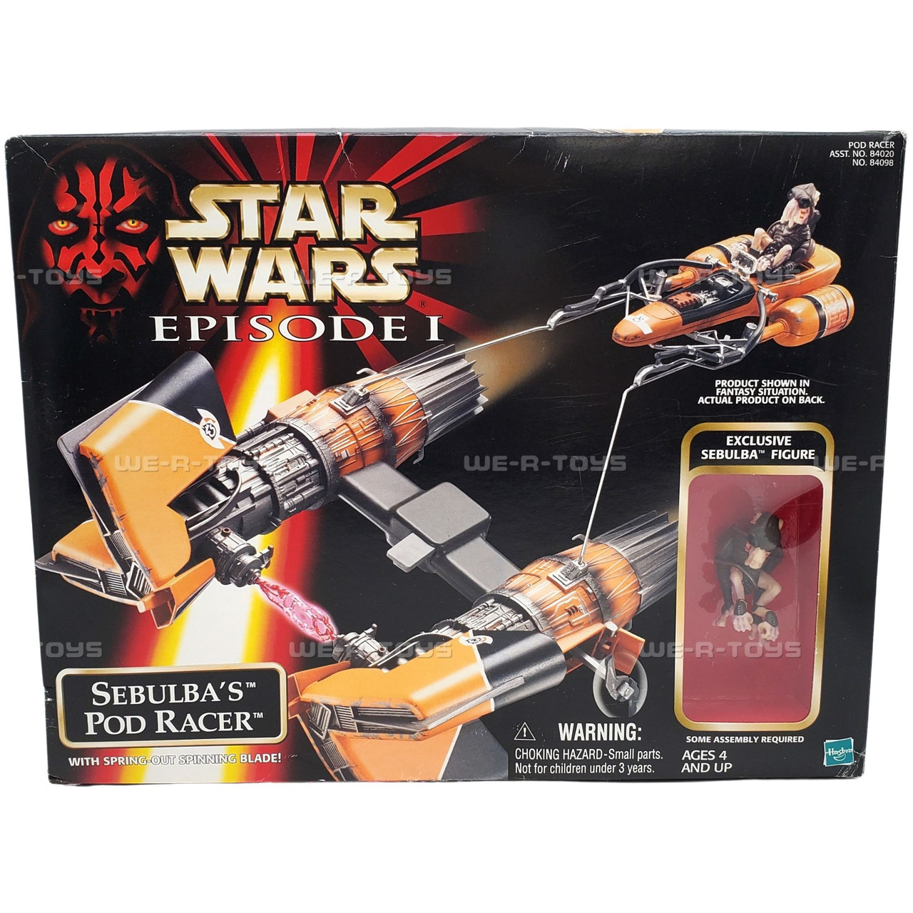 Star Wars Episode I Sebulba's Pod Racer & Action Figure 1998