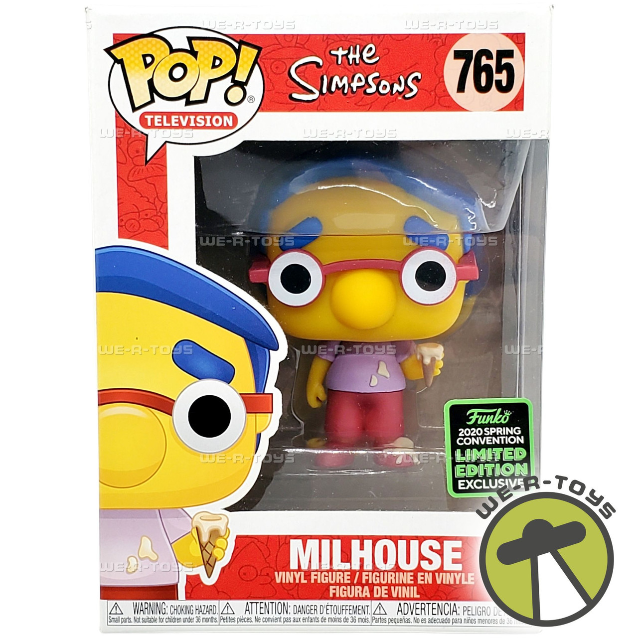 Funko POP! Simpsons – Milhouse Van Houten Als Fallout Boy, 9,75 Cm Vinylfigur, Offizielles Sammlerstück