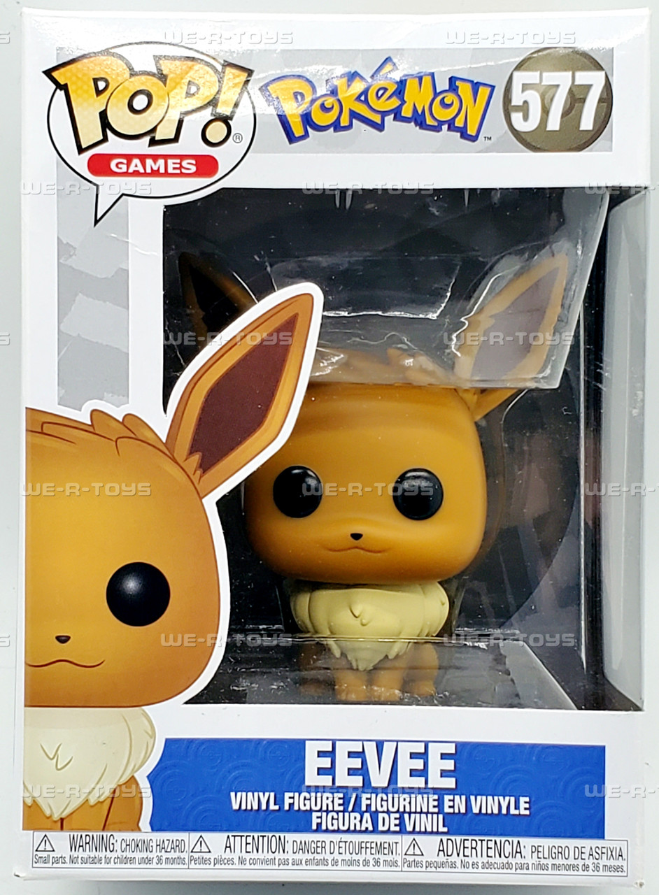 Funko POP Games Pokemon Eevee 577 Vinyl Figure - We-R-Toys
