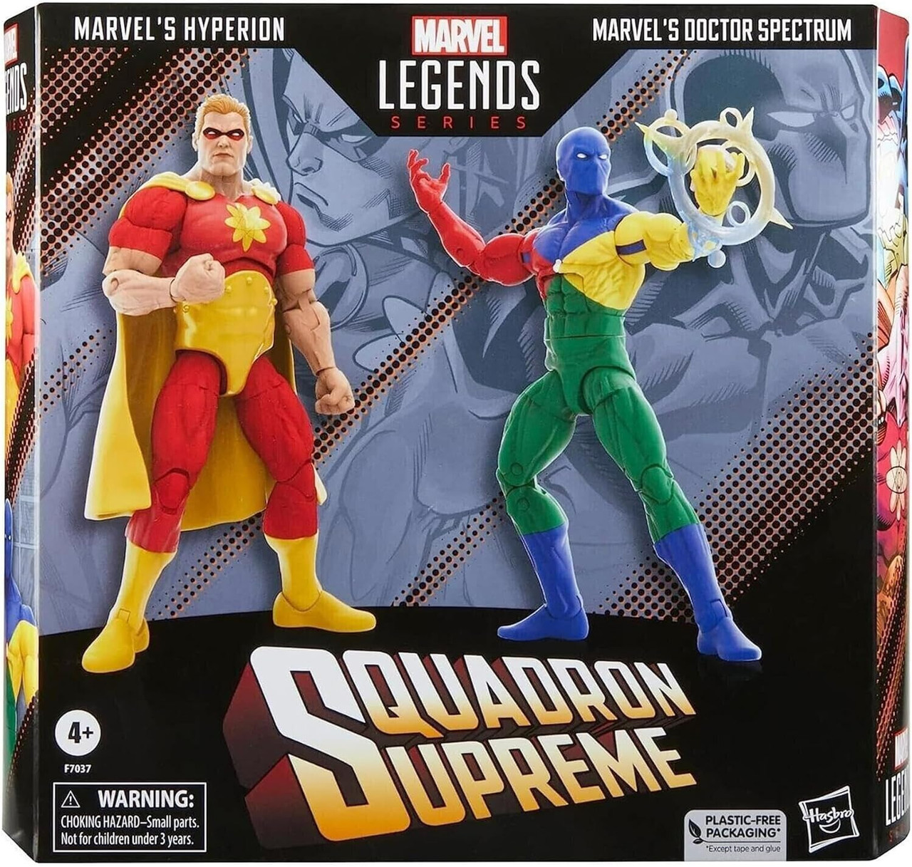 Marvel Squadron Supreme Legends Pack of 2 Hyperion Doctor Spectrum