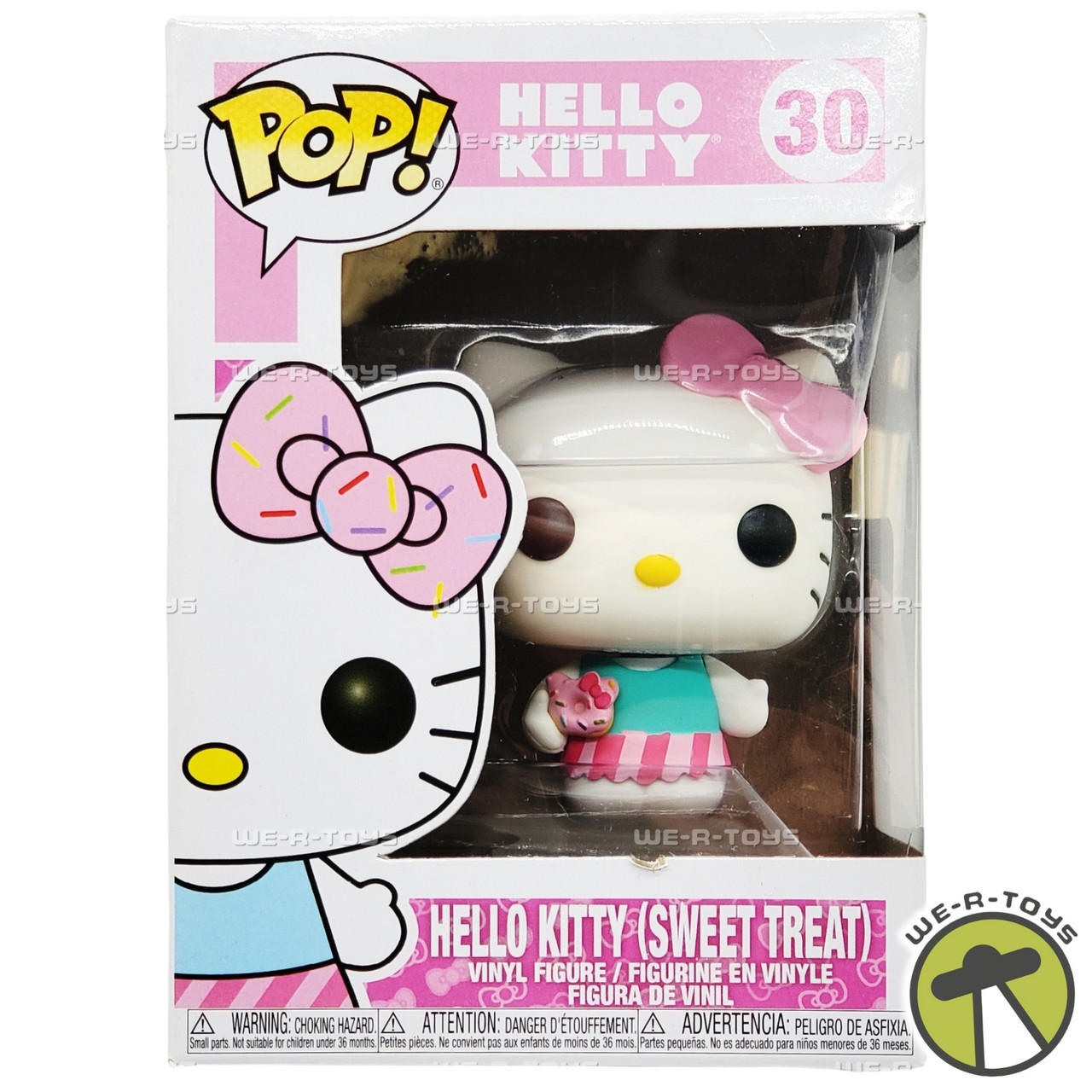 Funko Pop! #30 Hello Kitty (Sweet Treat) Vinyl Figure NEW - We-R-Toys