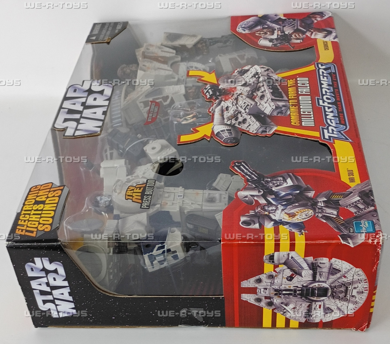 Star Wars Transformers Millennium Falcon Han Solo & Chewbacca