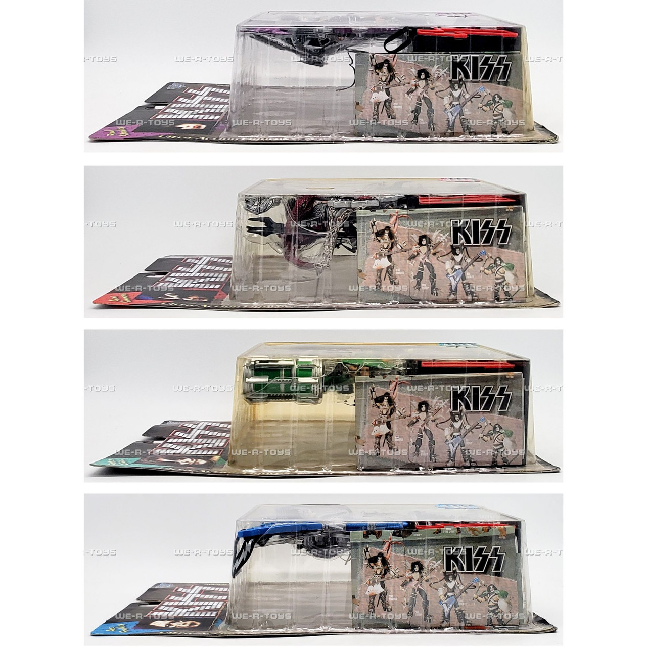 Set of 4 KISS Action Figures Gene, Peter, Paul, and Ace McFarlane