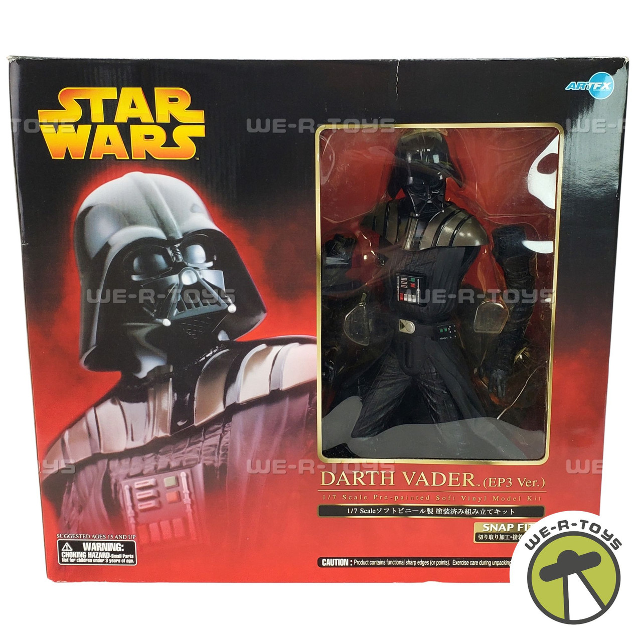 Kotobukiya Star Wars Darth Vader Episode Pre-Painted 3 Soft Vinyl