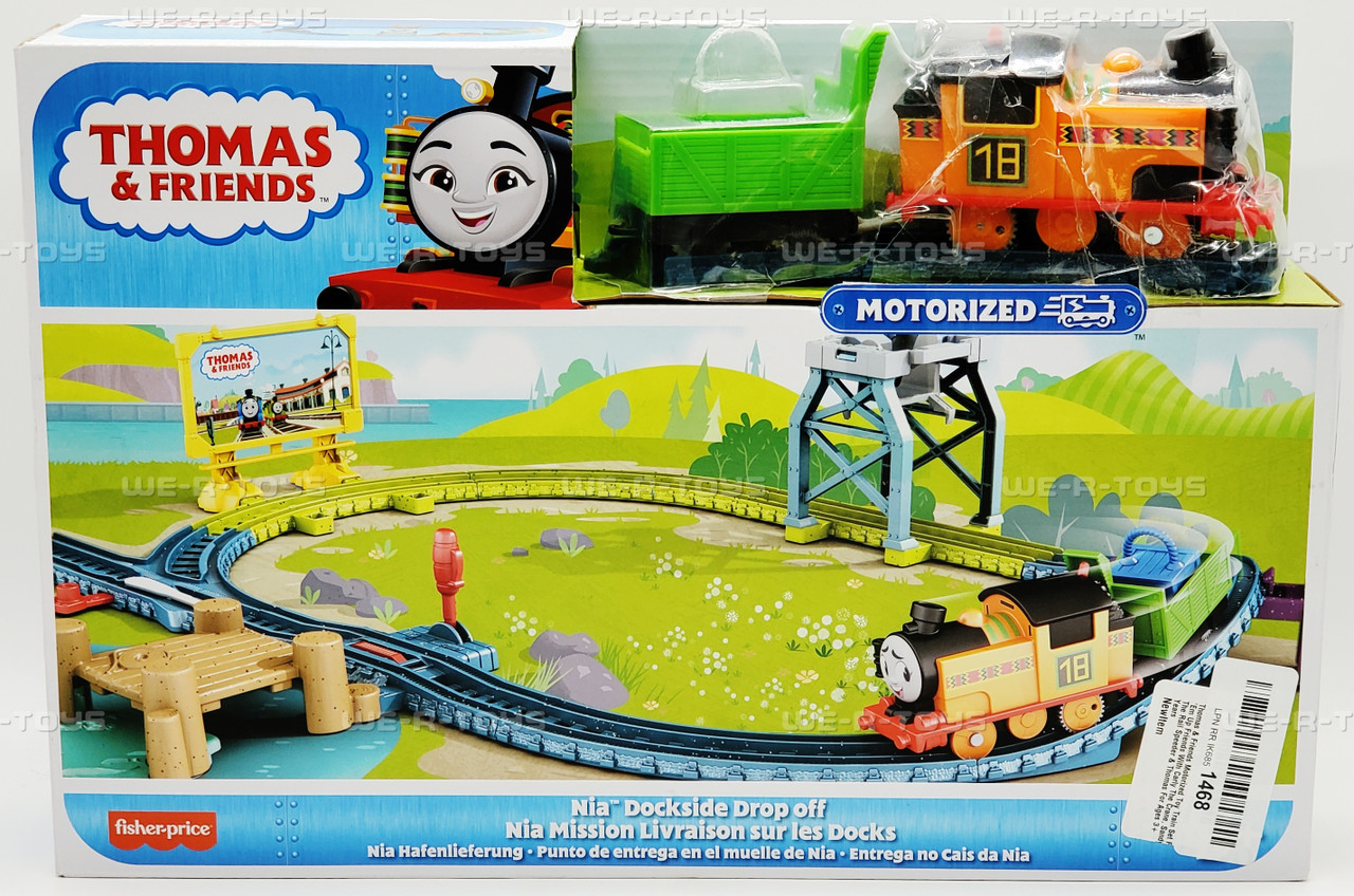Thomas & Friends Nia Dockside Drop Off Motorized Train and Track