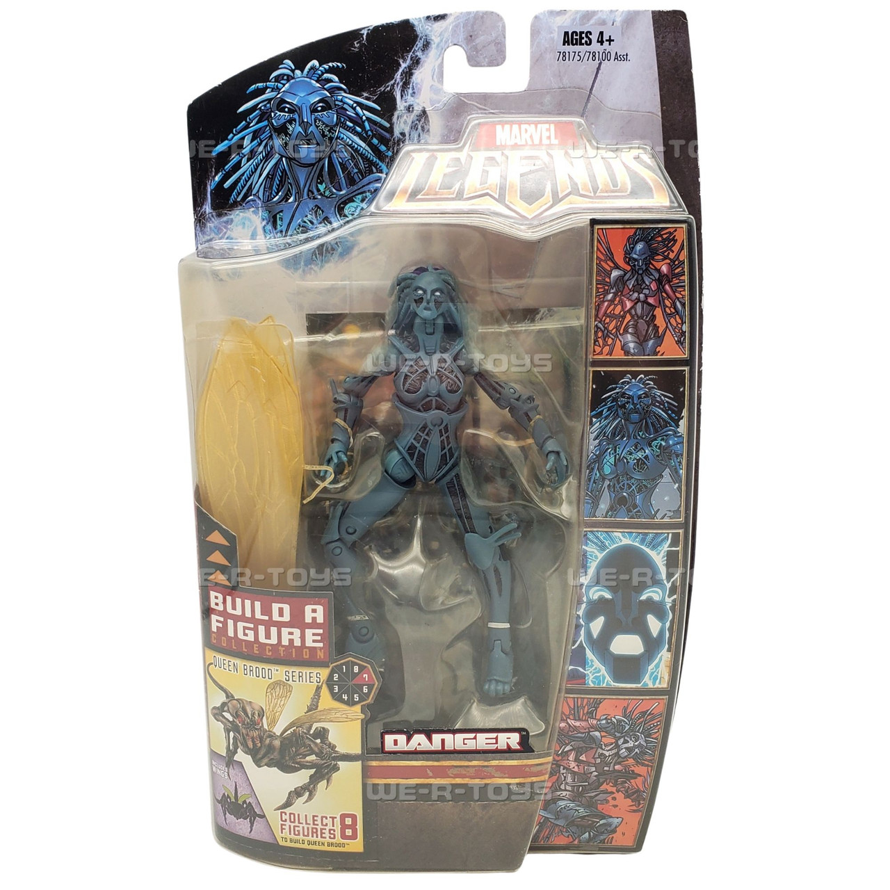 Marvel Legends Danger Build A Figure Collection 2007 Hasbro 78175