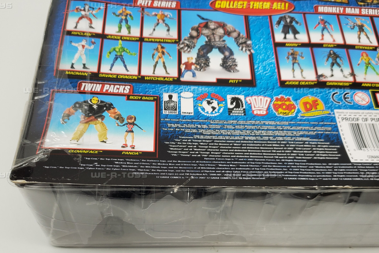 Legendary Comic Book Heroes Conan The Barbarian and Wrarrl Marvel