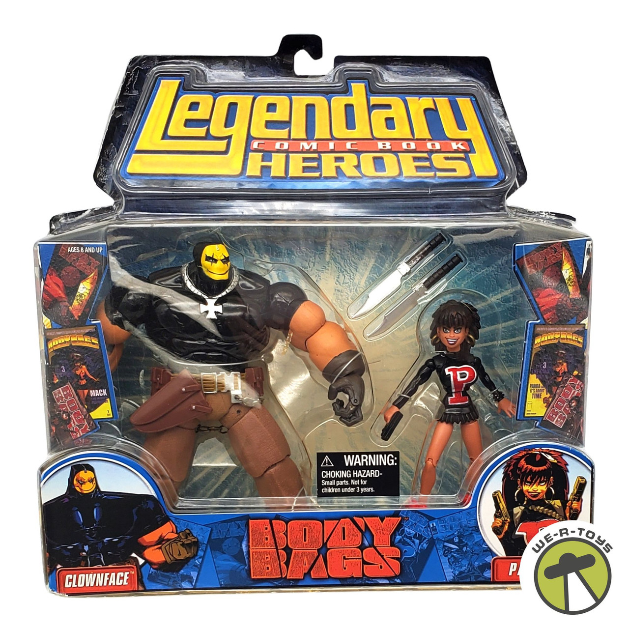 Legendary Comic Book Heroes Body Bags Clownface & Panda Marvel