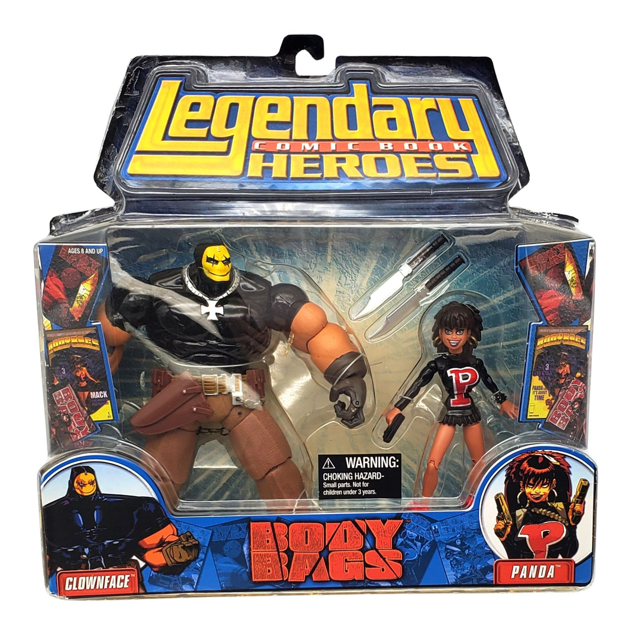 Legendary Comic Book Heroes Body Bags Clownface & Panda Marvel