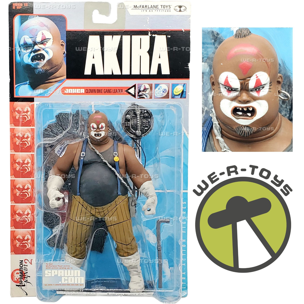 AKIRA フィギュア McFarlane Toys 2001 McFarlane's 3D Animation from Japan Akira Kaneda Action
