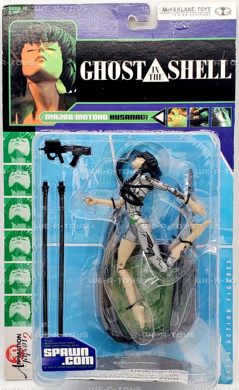 SF・ファンタジー・ホラー McFARLANE TOYS GHOST IN THE SHELL Major Ghost in the Shell Major Motoko Kusanagi Action Figure