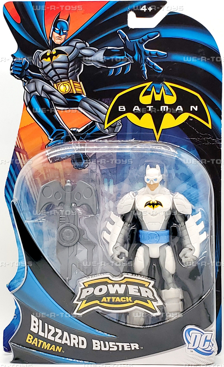 Batman Power Attack Blizzard Buster Batman Action Figure