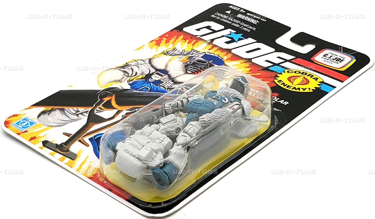 G.I. Joe Cobra Snow Serpent Polar Assault | Action Figure 3 3/4 Pollici (9,5 Cm) | Soldato D'Assalto Polare Wave 9