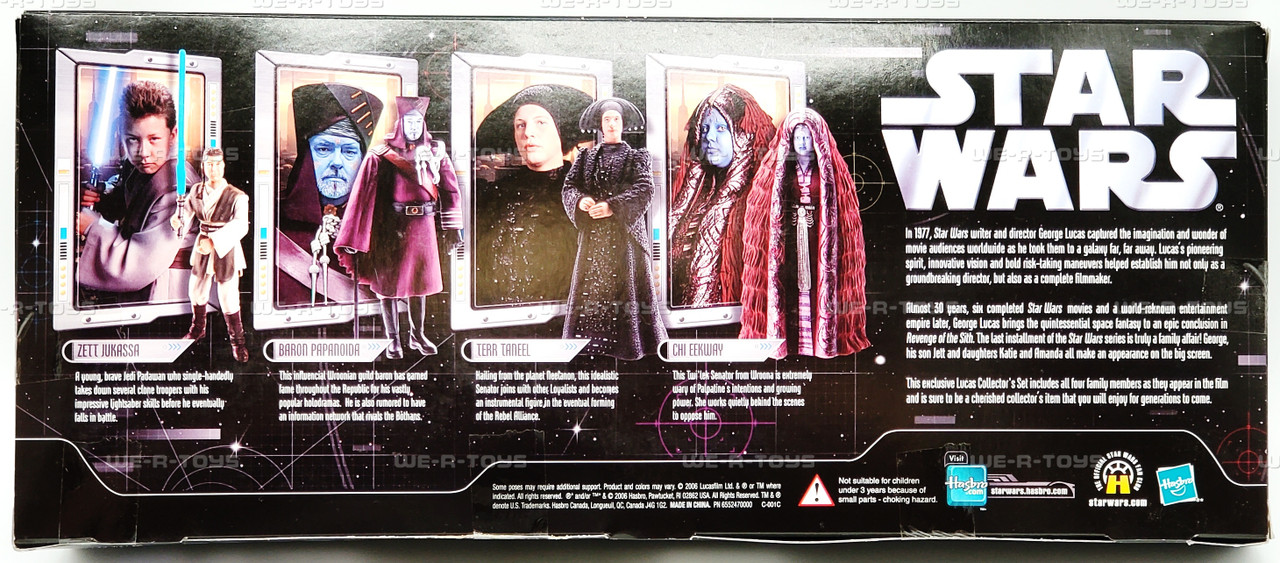 Star Wars Revenge of the Sith Lucas Collector's Set Figures 2006