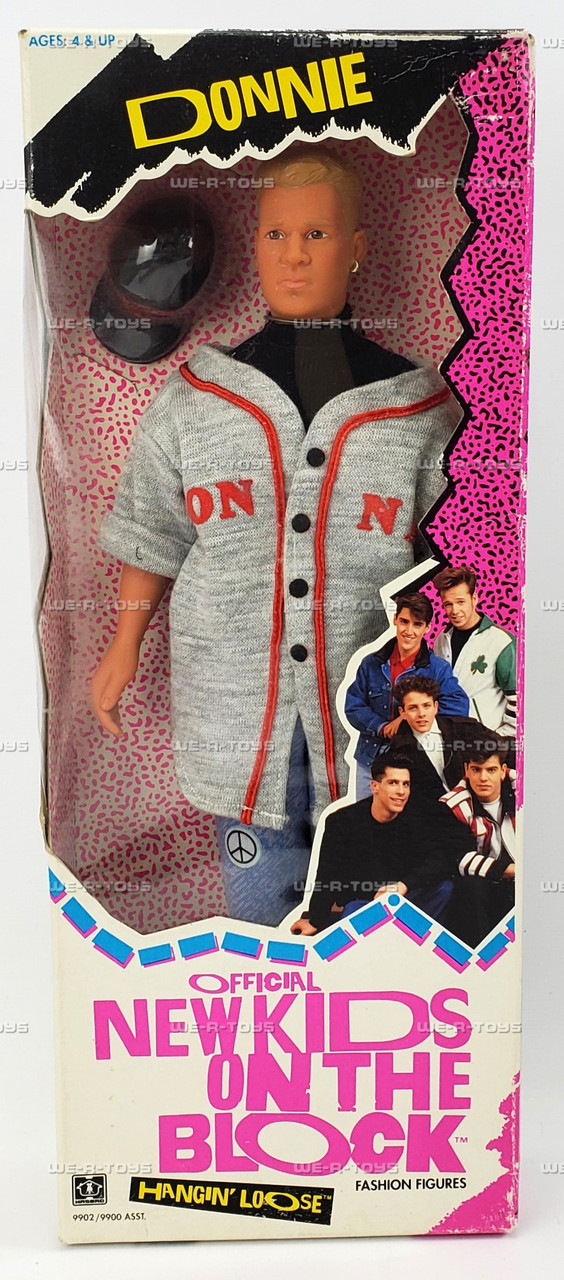 Complete Set of 5 Official New Kids On The Block Hangin' Loose