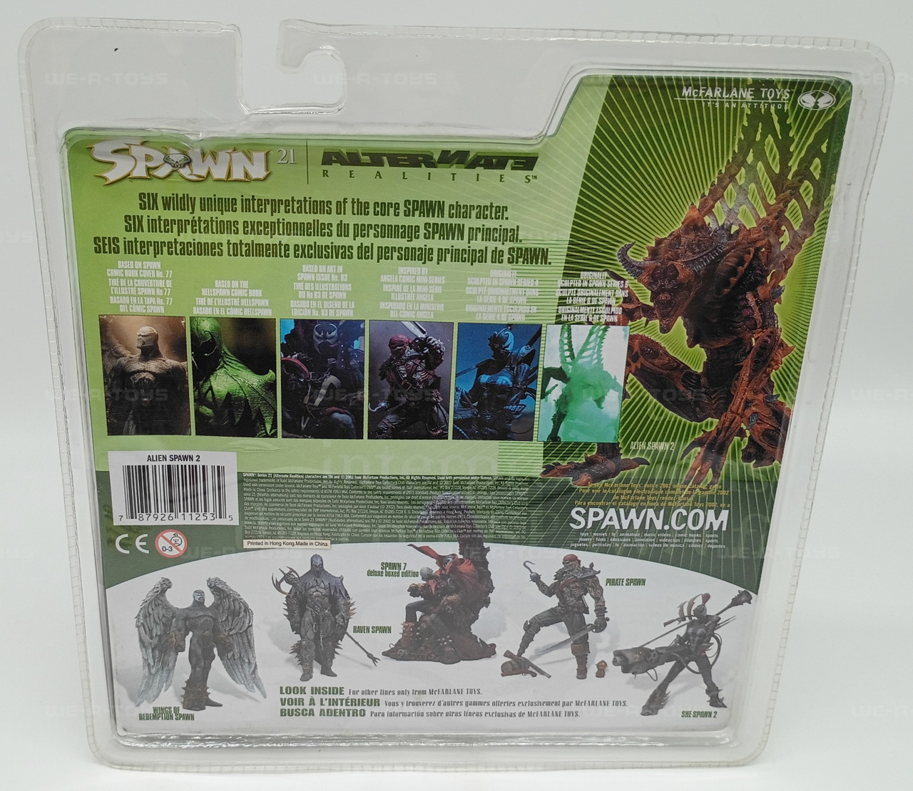 Spawn Alternate Realities Series 21 Alien Spawn 2 Action