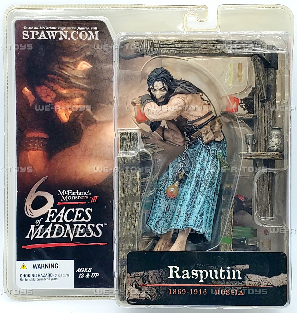 McFarlane Monsters III 6 Faces of Madness Rasputin Figure 2004