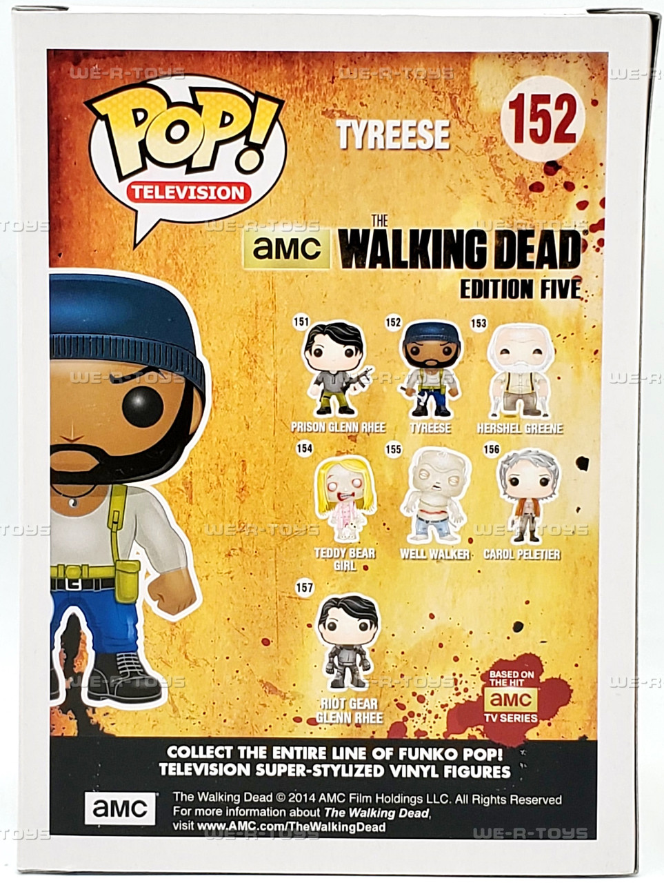 Funko POP Television The Walking Dead Tyrese 152 Vinyl Figure - We