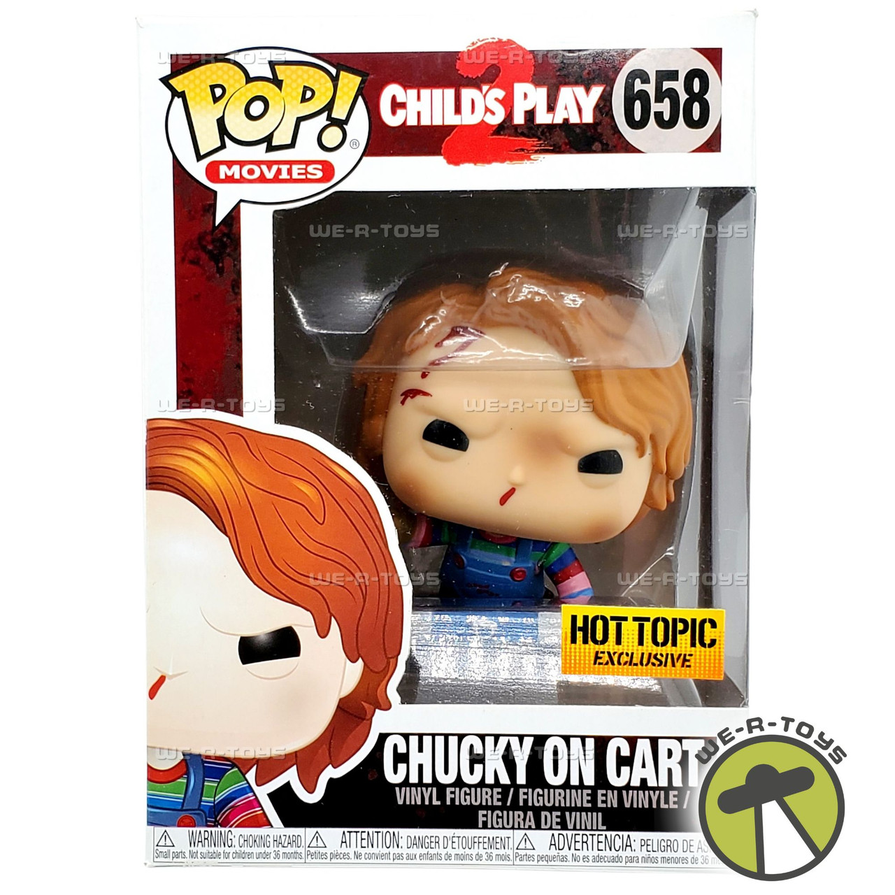 Funko POP Child's Play 2 Chucky on Cart 658 Vinyl Figure