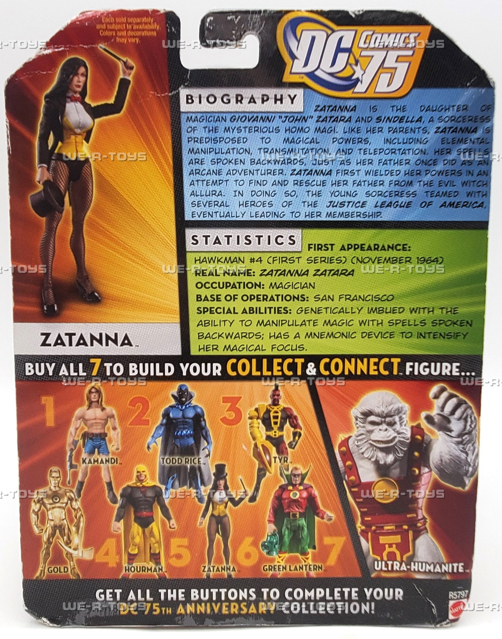 DC Universe Classics Series 14 Zatanna Action Figure R5797 Mattel