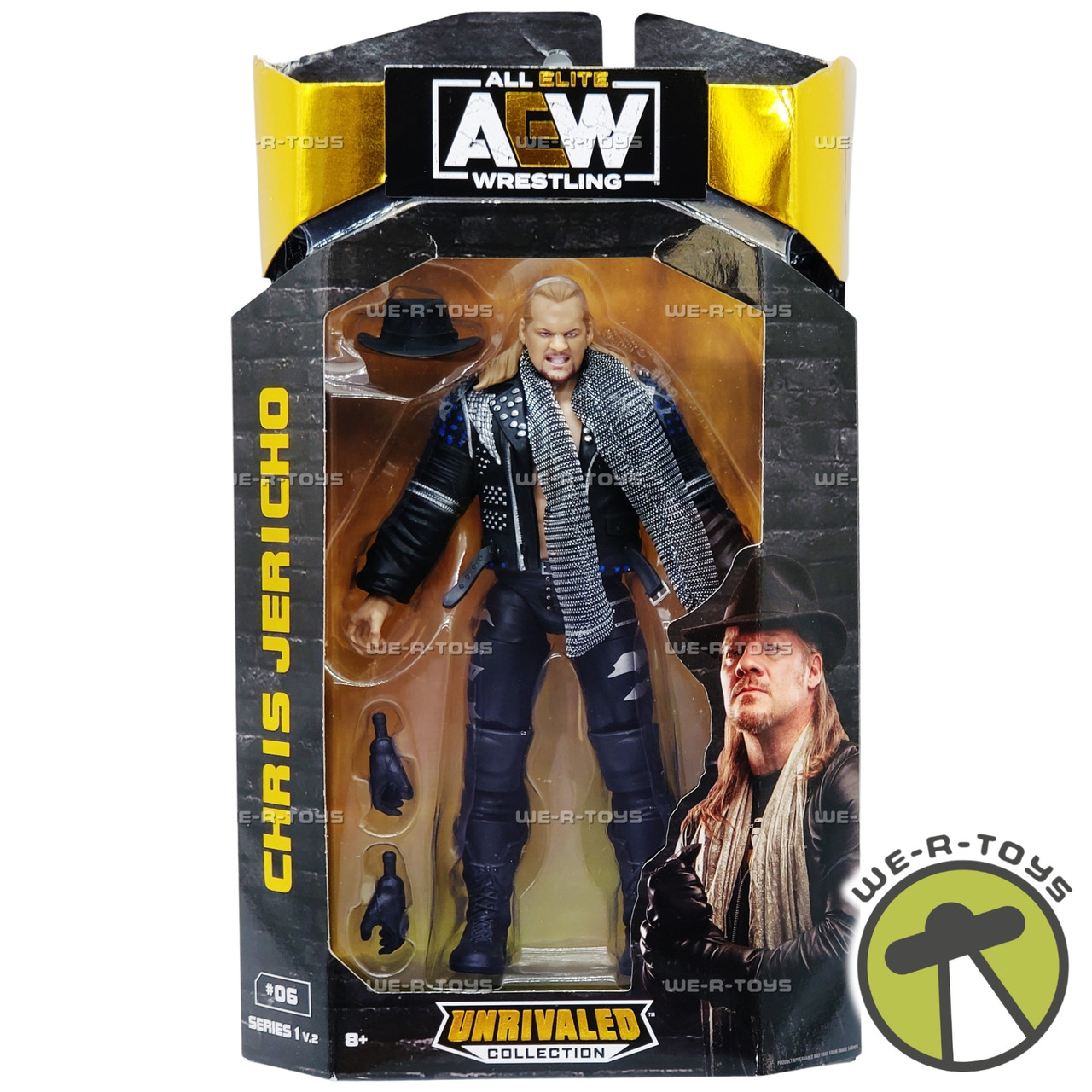 【日本未発売】AEW Chris Jericho フィギュア　未開封 Chris Jericho (Jumpsuit) - AEW Unrivaled 11 Toy Wrestling