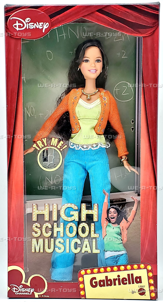 Gabriella Barbie Doll High School Musical High School Musical