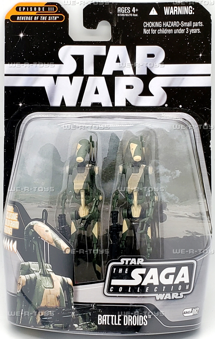 Star Wars The Saga Collection Battle Droid 2 Pack Action Figures