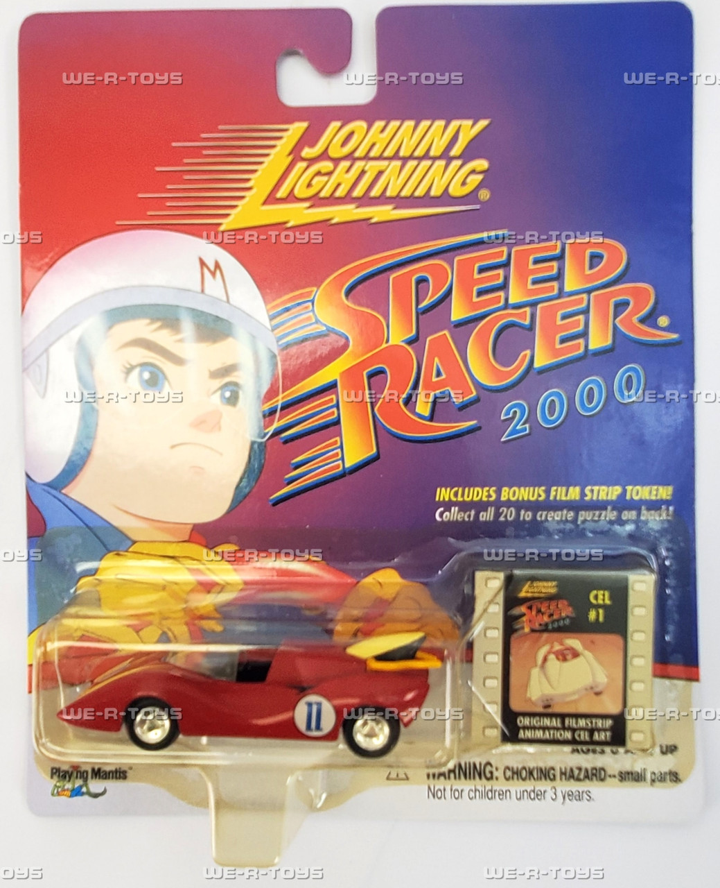 Lot of 8 Johnny Lightning Speed Racer Cars Playing Mantis