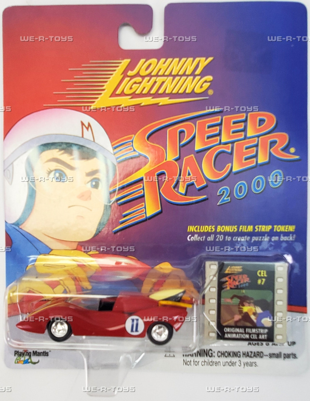 Lot of 8 Johnny Lightning Speed Racer Cars Playing Mantis