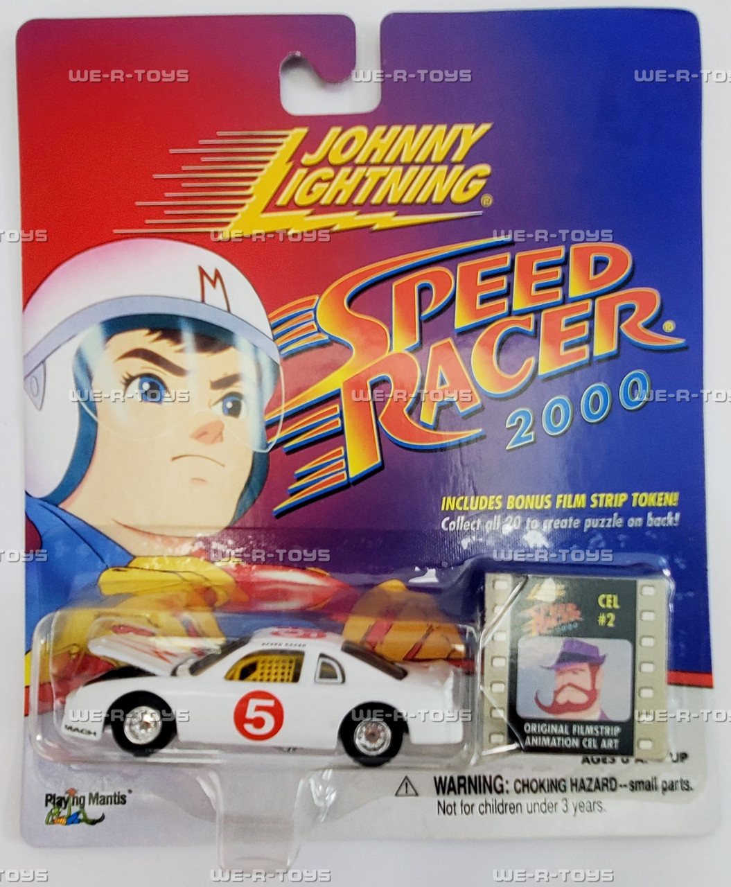 Lot of 8 Johnny Lightning Speed Racer Cars Playing Mantis
