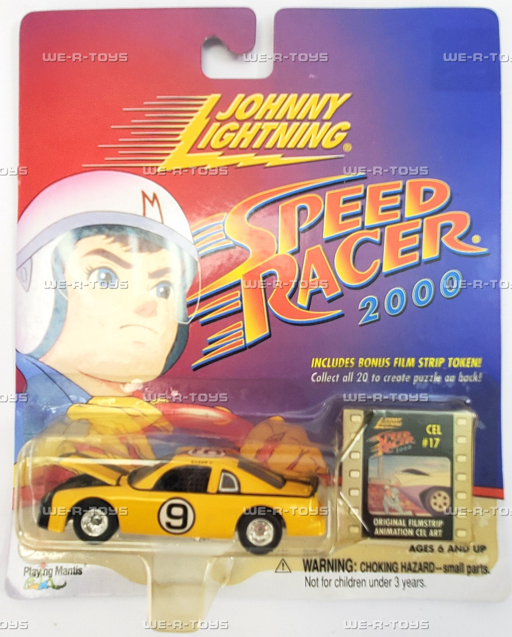 Lot of 8 Johnny Lightning Speed Racer Cars Playing Mantis