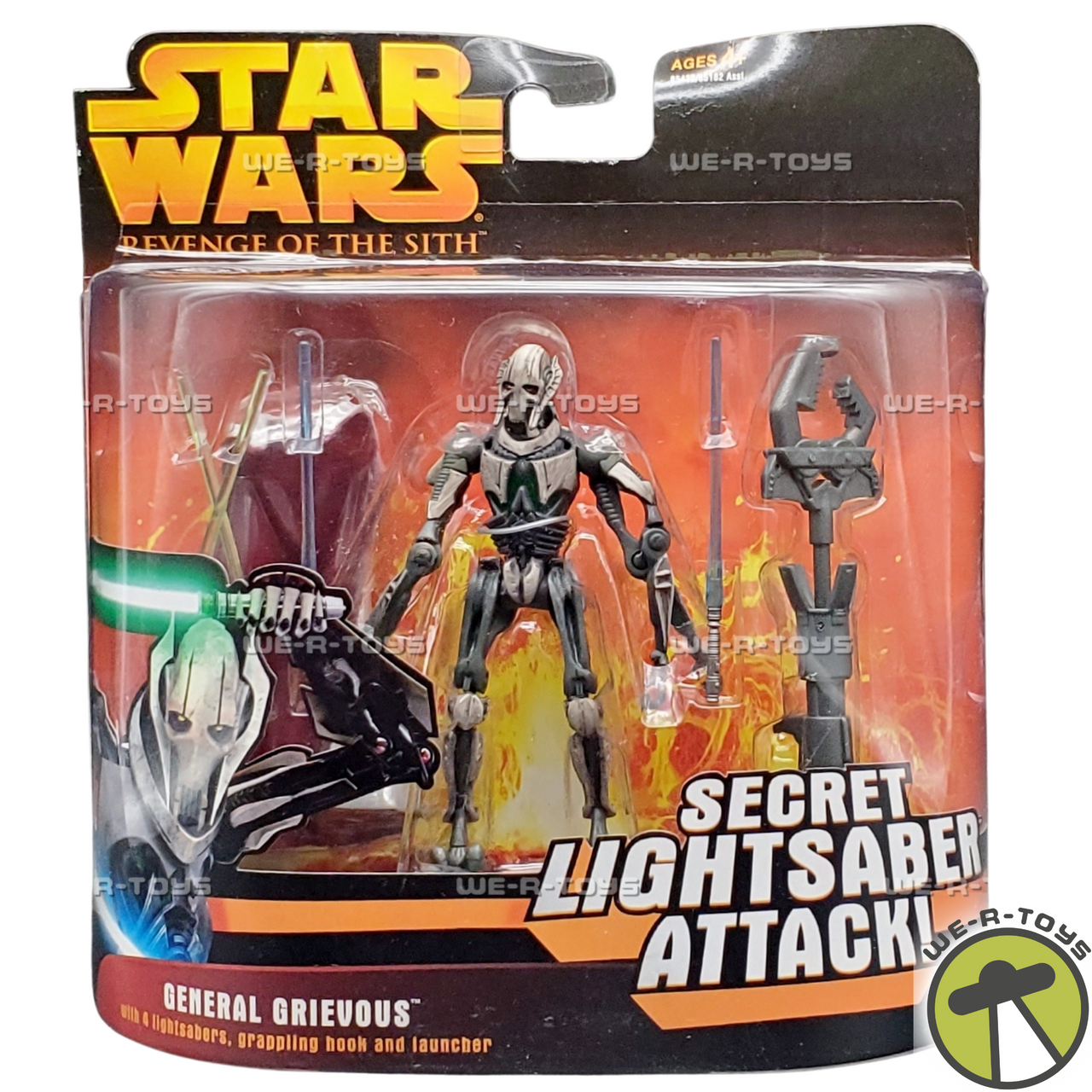 Star Wars Revenge of the Sith General Grievous Action Figure 2005