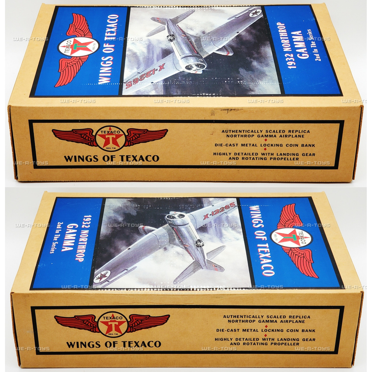 Texaco Wings of Texaco 1932 Northrop Gamma Replica Airplane Coin