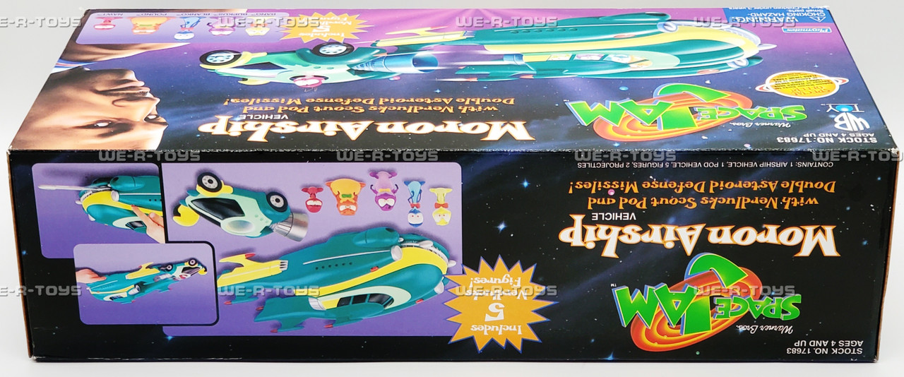 Space Jam Moron Airship Vehicle & 5 Nerdlucks Figures 1996