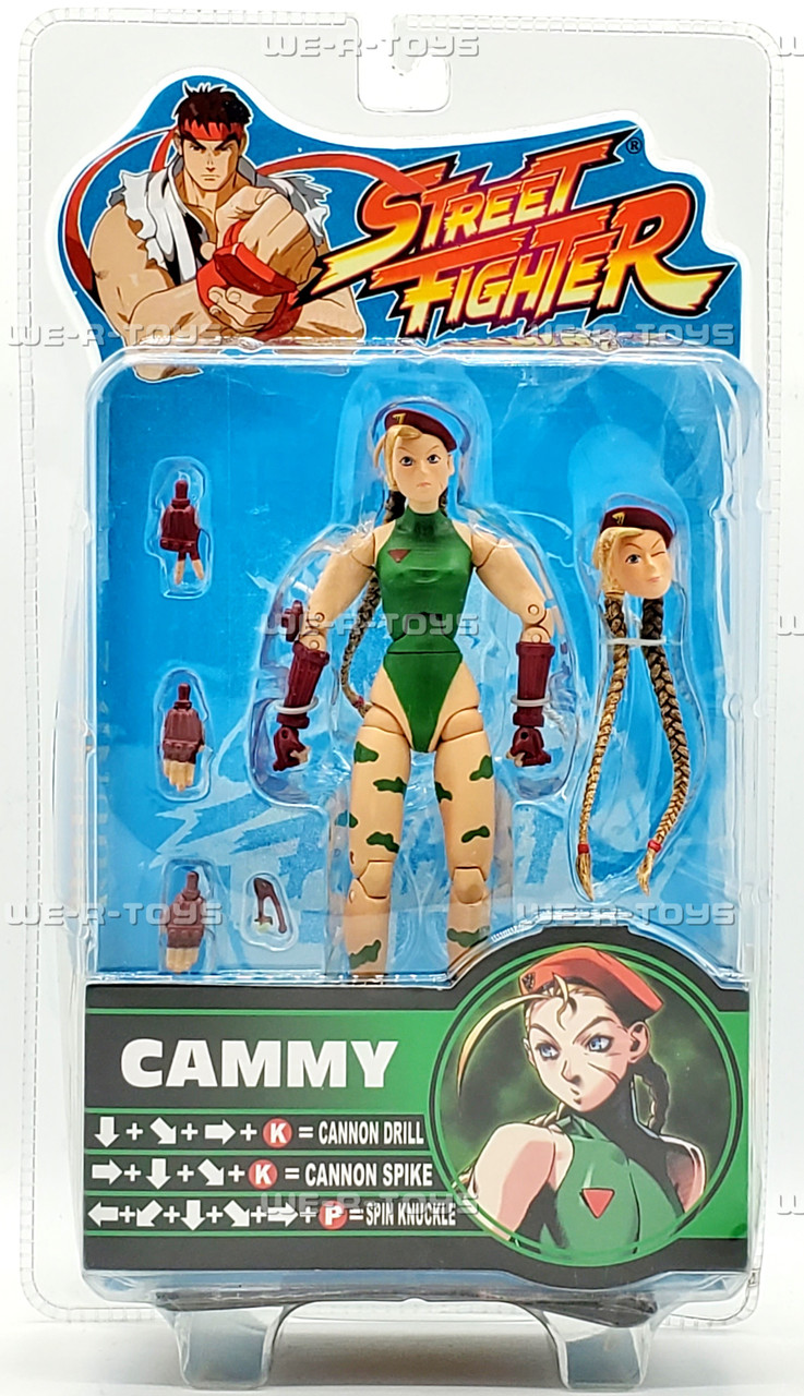 Street Fighter Round 2 Cammy Action Figure 2005 Sota Toys 00961